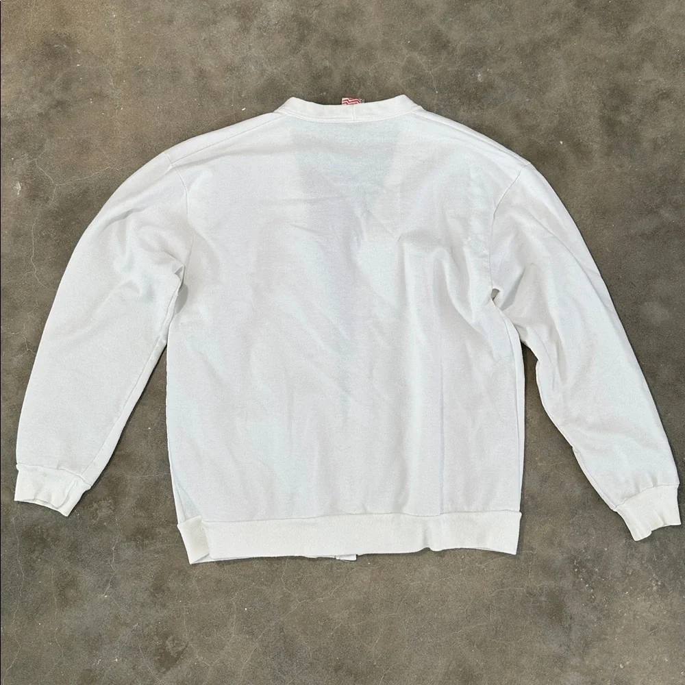 Vintage Myrtle Beach Fruit Print White Cardigan - Picture 7 of 11